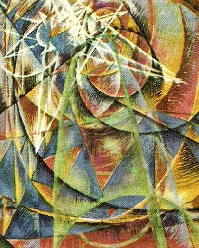 giacomo balla merkurius passerar framfor solen oil painting picture